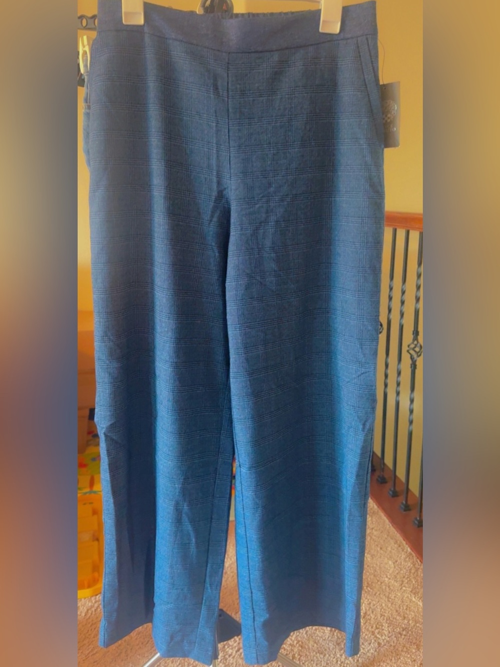 Vince Camuto Blue Wide Leg Pants